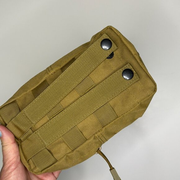 Tactical Molle Pouch Utility Bag With Snap Straps - Picture 5 of 5